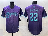 Men's Arizona Diamondbacks #22 Josh Naylor Purple 2025 City Connect Limited Stitched Jersey,baseball caps,new era cap wholesale,wholesale hats